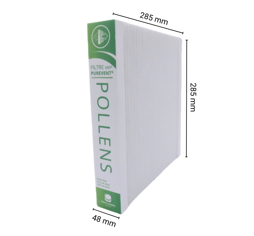 FILTRE POLLENS PUREVENT