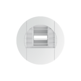 BOUCHE MODULVENT HYGRO Ø125 CUISINE